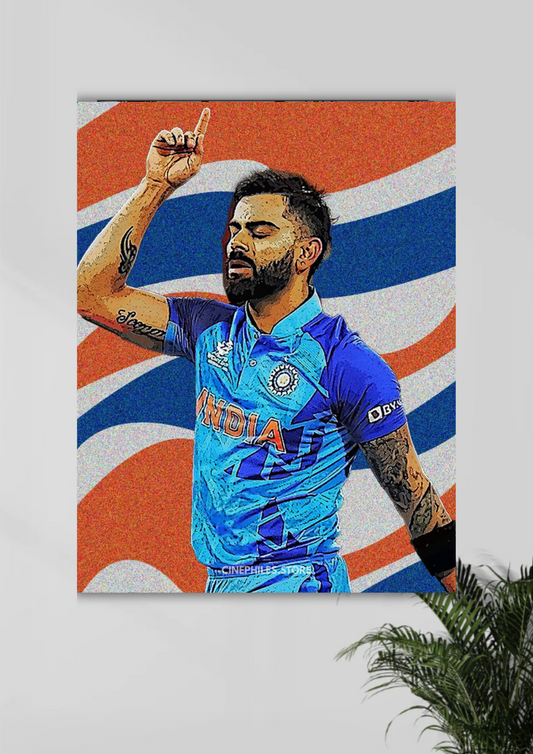 King Kohli x 82* Poster