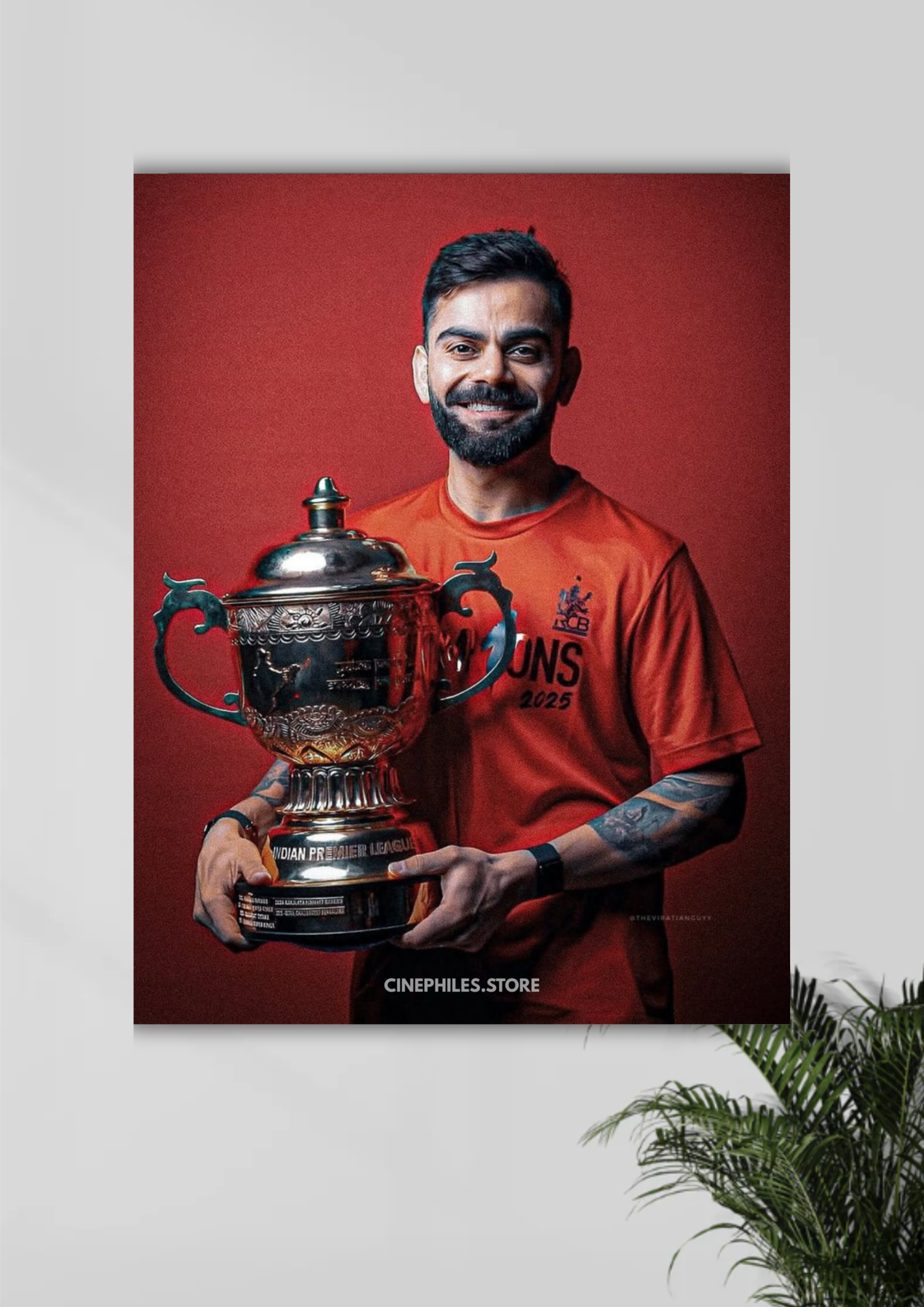 Virat Kohli x IPL 2025 Poster