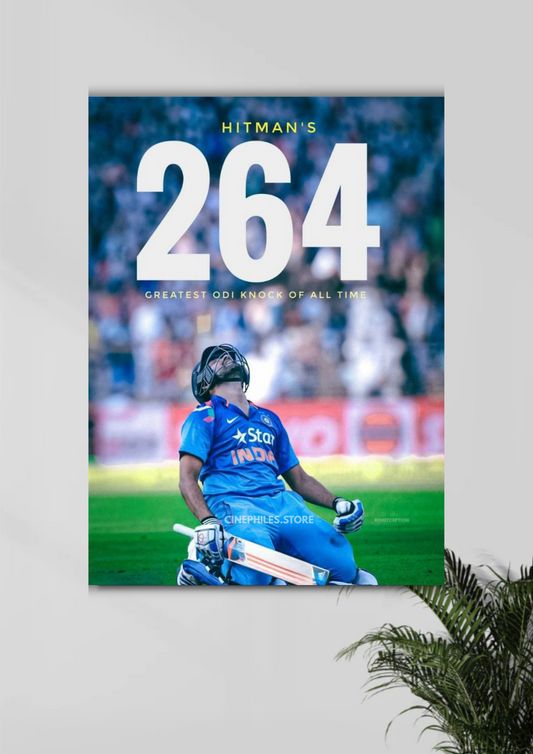 Rohit Sharma x 264 Poster