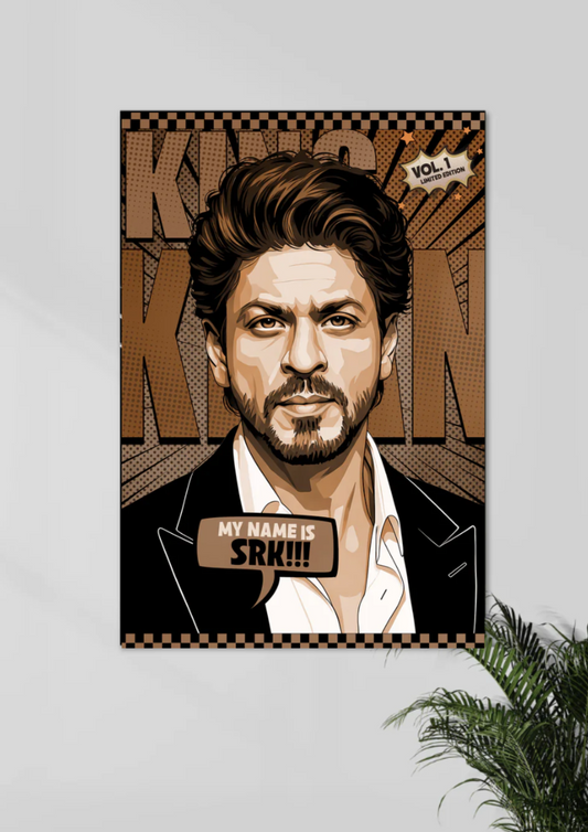 My name is SRK Poster