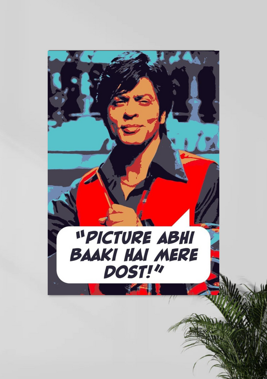 SRK x Om Shanti Om Poster