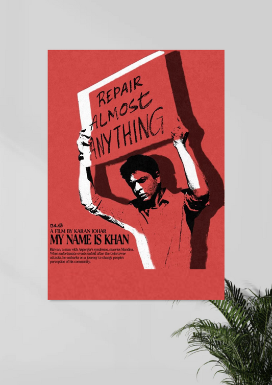 SRK x My Name Is Khan Poster
